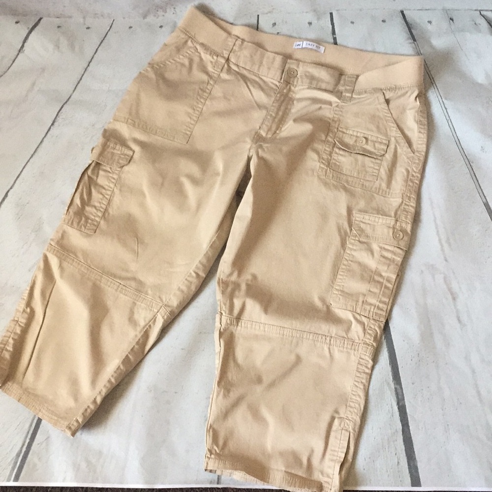 Lee Easy Fit Cropped Cargos